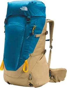 The North Face Banff Blue Youth Terra 55 L Hiking Camping Backpack New - Picture 1 of 3