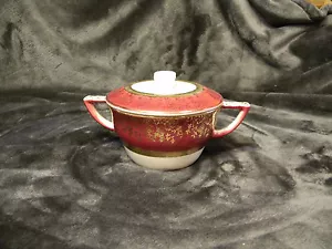 Salem ARISTOCRAT Vintage Zuckerdose mit Deckel, Riss nur innen. - Bild 1 von 5