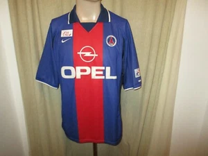 Paris St.Germain Original Nike Heim Trikot 2000/01 "OPEL" Gr.L TOP - Picture 1 of 8