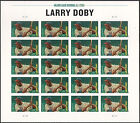 Stati Uniti 4695A Mlb Larry Doby Imperf Ndc Foglio Nuovo Senza Linguella