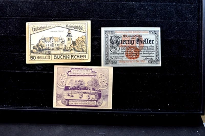 AUSTRIA  1920-21  NOTGELD   ST AGATHE + BUCHKIRKEN + RASSENSCHIEN - Image 1 of 4