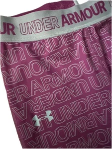 Under ARMOUR Youth Large Athletic Yoga Sport Print Leggings Lounge Wear - Picture 1 of 3