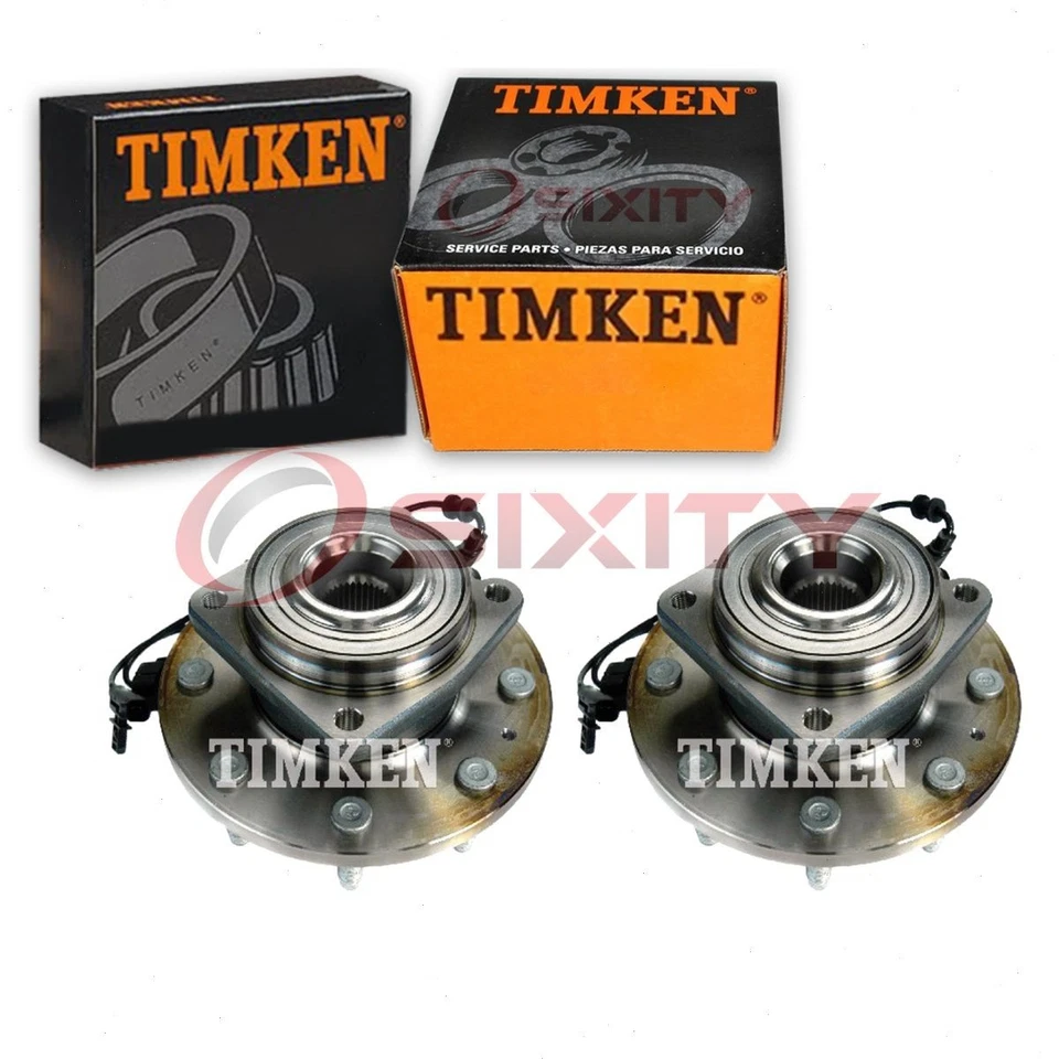 Conjunto de buje de cojinete de rueda trasera Timken de 2 piezas para Kia Forte5 2014-2017 es decir Foto 1 de 4