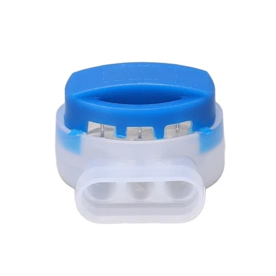 25 Pcs Electrical IDC Waterproof 3 Hole Insulation Displacement Connector Strong - Image 1 of 4
