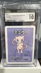 Pokemon Mew Old Maid Japanese CGC 10 Gem Mint - Picture 1 of 2