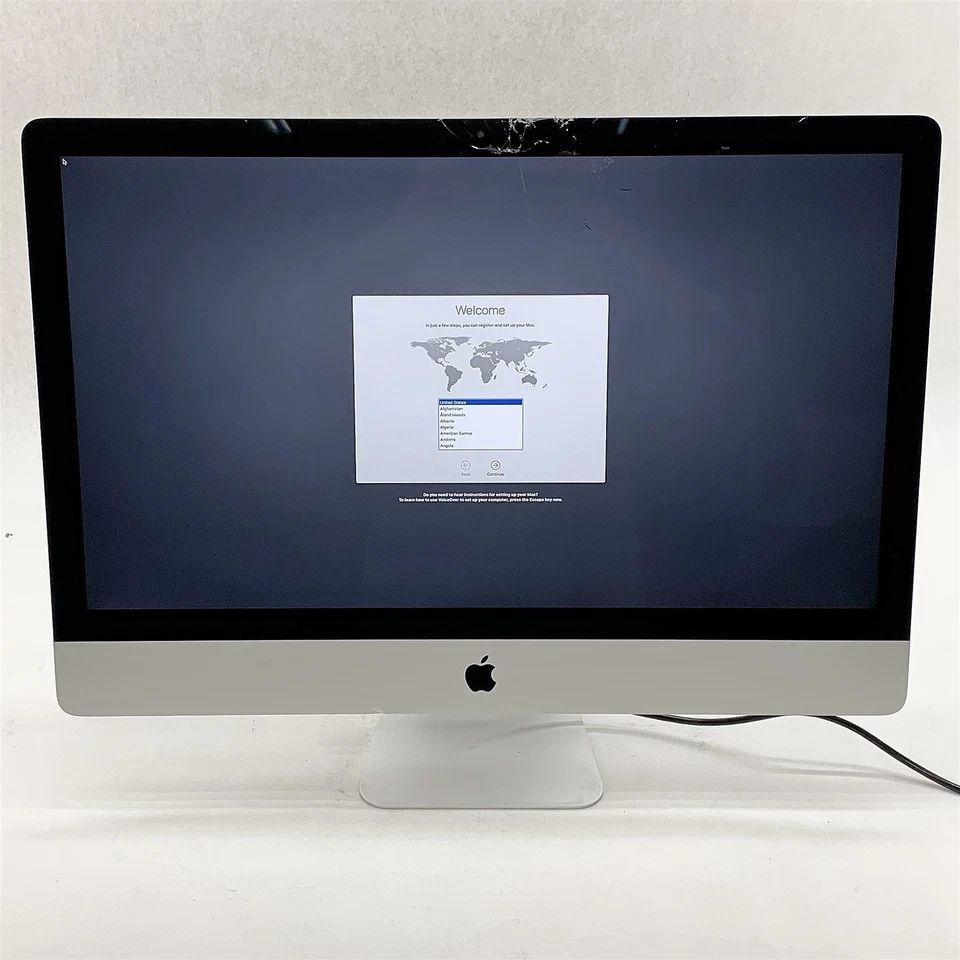 Apple iMac 14,2 A1419 2013 i7 4771 2.5GHZ 27" 16GB 128GB+1TB HDD OSX High Sierra - Image 1 of 4
