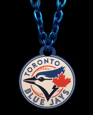 Toronto Blue Jays Super Fan Turnover Chain Necklace - Image 1 of 2