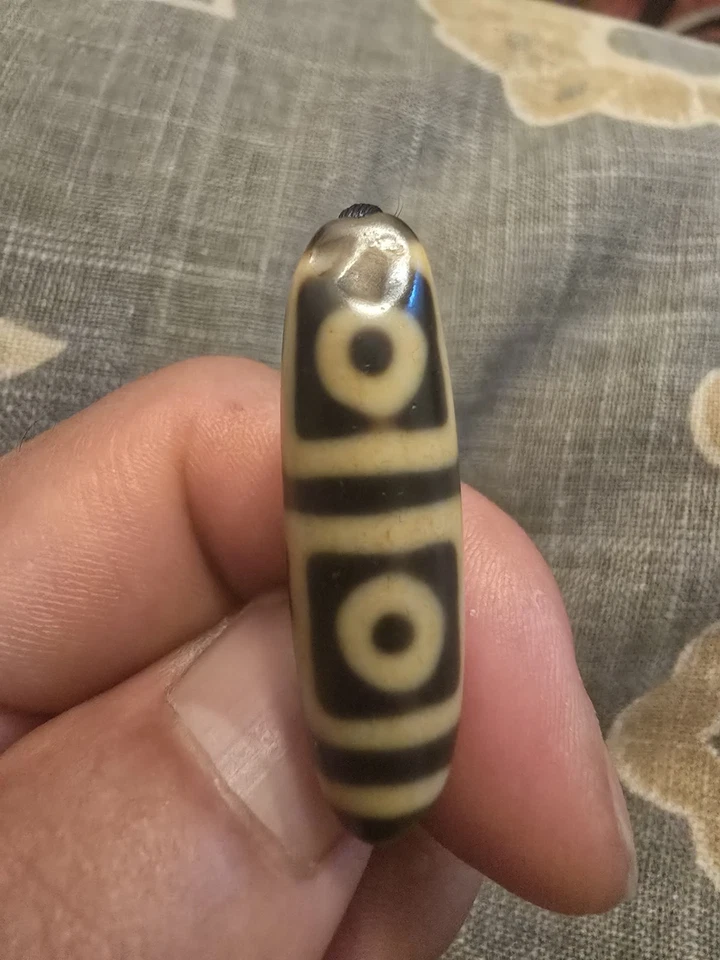 Cuentas Dzi tibetanas 4 ojos Foto 1 de 4