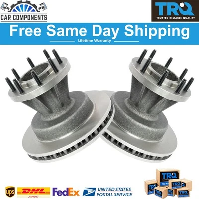 Nuevo juego de rotores de freno delanteros para Ford F-350 Super Duty 1999-2002 Foto 1 de 4