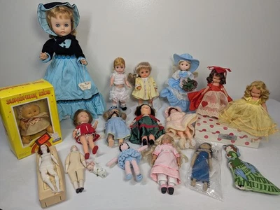 Lote Muñecas De Colección Bisque Storybook Shackman American Girl Sunshine Kids Vogue Ginny Foto 1 de 4