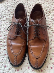 Alden 962 NST brüniert hellbraun Kalb Norweger geteilte Zehe Schuh Herren Größe 9 B/D - Bild 1 von 9