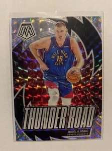 2023-24 Mosaic Basketball Nikola Jokic Thunder Road Silver Prizm - Picture 1 of 2