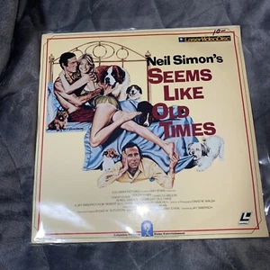 SEEMS LIKE OLD TIMES Laserdisc LD VERY GOOD CONDITION GREAT FILM NEIL SIMON - Picture 1 of 2