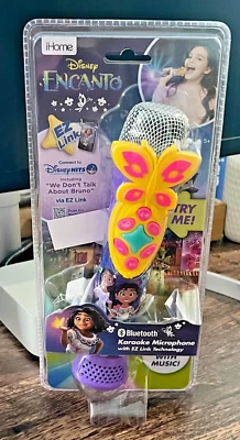 eKids Disney Encanto Bluetooth Micrófono Karaoke con Espectáculo de Luces LED - Inalámbrico Foto 1 de 4