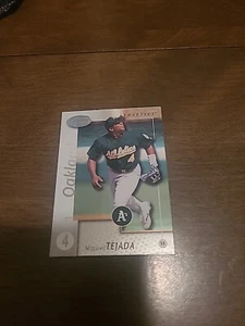 Nice 2002 Leaf Certified Miguel Tejada Sample Card #32 - Picture 1 of 2