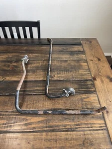 1989-1993 DODGE RAM 5.9 CUMMINS DSL D/W 250/350 STEEL HEATER WATER SUPPLY LINES - Picture 1 of 1