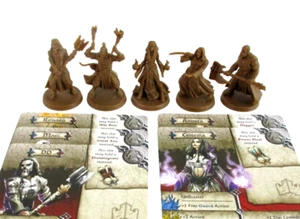 ZOMBICIDE: White Death Promo LACUNA COIL Minis & Cards NEW!! - Picture 1 of 14