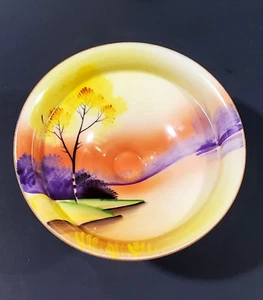 Vintage Meito China Pedestal Footed Dish Hand Painted Japan Candy Decor Display - Picture 1 of 8