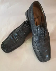 Herren Belvedere Studio Original Strauß elegante schwarze Schuhe Größe 10 - Bild 1 von 10