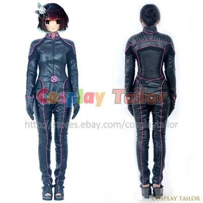 X-Men: Días del Futuro Pasado Cosplay Gatito Pryde Gato Sombrío Disfraz Fiesta Uniforme Foto 1 de 4