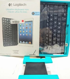 Logitech Ultrathin Bluetooth Wireless Keyboard Cover For iPad Mini (New) - Picture 1 of 3