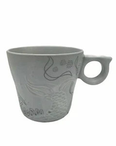 Starbucks 2016 Coffee Mug Tasse 12oz Embossed Mermaid Siren Tail Anniversary - Bild 1 von 9