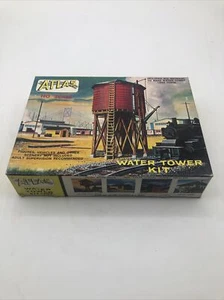 ATLAS #703 HO Scale GREEN Water Tower Kit In Original Box - Picture 1 of 8