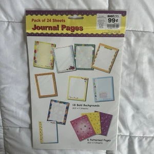Confezione 24 Fogli Diario Scrapbooking Pagine Compleanno 8,5x11” - Foto 1 di 7