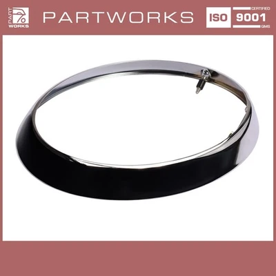 Anillo de faros ORIGINAL PORSCHE 911 F/G Carrera turbo 930 anillo de pintura CROMO Foto 1 de 4