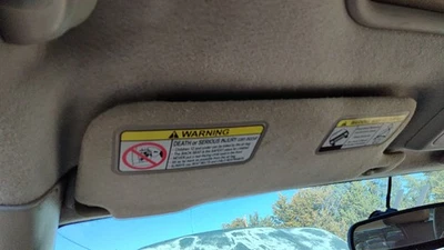 Parasol izquierdo Honda Passport 2000 2001 2002 conductor fabricante original Bge beige Foto 1 de 3