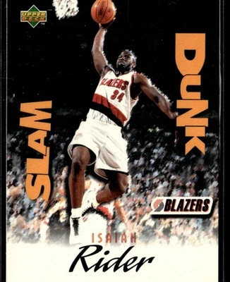 1997 Upper Deck Nestle Slam Dunk #SD32 Isaiah Rider - Image 1 of 2