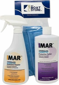 El paquete MyBoatStore incluye limpiador Imar 301 Strataglass, un esmalte Imar 302... - Imagen 1 de 7