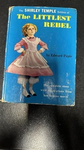 Shirley Temple Edition Of The Littlest Rebel By Edward Peple Vintage 1939 Movie - Picture 1 of 2