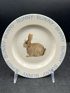 EMMA BRIDGEWATER Baby Animals 6.5” Plate Bunny Rabbit - Picture 1 of 6