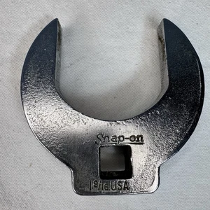 VTG Snap-On 3/8" drive 1-9/16” Open-End 3 Way Crowfoot Wrench Made In USA - Picture 1 of 5