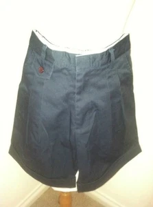 A+ SCHOOL Girls UNIFORM NAVY BLUE SHORTS SIZE 10 School SHORTs SIZE M 26" WAIST - Picture 1 of 11