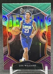 Cortadoras Select Concourse 2021 verde blanco púrpura Prizm Lou Williams Hawks - Imagen 1 de 5