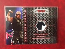 2008 WWE/TNA IMPACT TRISTAR "SCOTT STEINER" EVENT WORN WRESTLING INSERT CARD