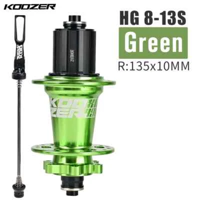 Freno de disco Buje de bicicleta de montaña delantero 2 trasero 4 bujes de rodamiento 32 orificios 8/9/10/11 velocidades Foto 1 de 4