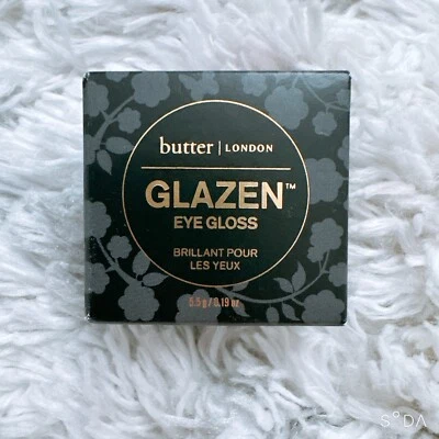 NIB Butter London | Glazen Eye Gloss ICING Warm Sparkling Rose Gold .19 oz - Image 1 of 2
