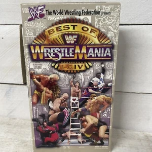 WWF Best of Wrestlemania I - XIV - VHS Hulk Hogan / Andre The Giant / Mr T + - Picture 1 of 3