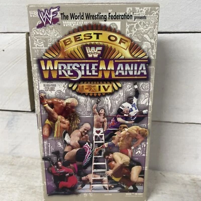 WWF Best of Wrestlemania I - XIV - VHS Hulk Hogan / Andre The Giant / Mr T - Image 1 of 3
