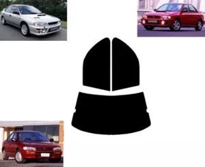 Vorgeschnittene Fensterfarbe für Subaru Impreza 4-türige Limousine 1993-2000 Heckbausatz - Bild 1 von 4