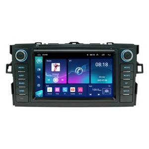 Radio estéreo para automóvil Android de 7"" navegación GPS para Toyota Auris/Corolla hatchback 2006-12 - Imagen 1 de 24
