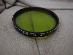 CENEI gelb FILTER 49 2 x FARBFILTER - Bild 1 von 1