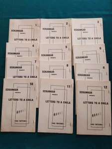 Eckankar Letters To A Chela 1-12 Pamphlets Religion Cult Paul Twitchell 1971 - Picture 1 of 22