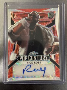 2023 Leaf Metal Pop Century Rick Ross Kaleidoscope Red 2/2 Auto