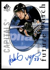 2005-06 SP Authentic FUTURE WATCH AUTO Jakub Klepis Rookie Auto /999 Washington