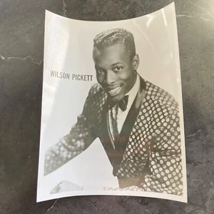Wilson Pickett Portrait Headshot Vintage Foto 8x10 (B86) - Bild 1 von 3