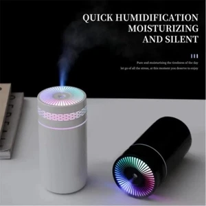 Luftbefeuchter 250ml USB Tragbar Aroma Diffuser Für Ätherische Öle Mit LED Licht - Bild 1 von 9